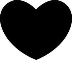 Heart Shape Editable Svg Line Art, Free Vectors File